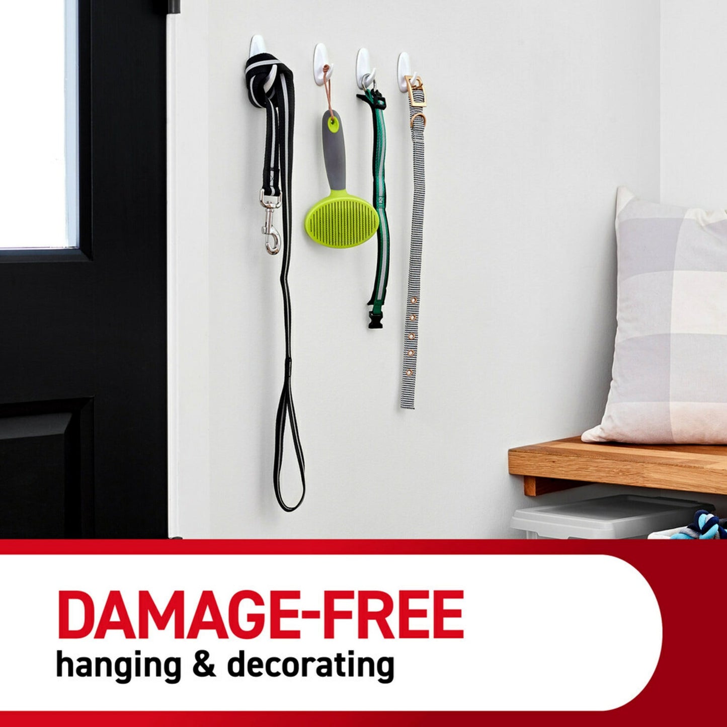Command Variety Pack, Picture Hanging Strips, Utility Hooks and Wire Hooks, 1 Kit