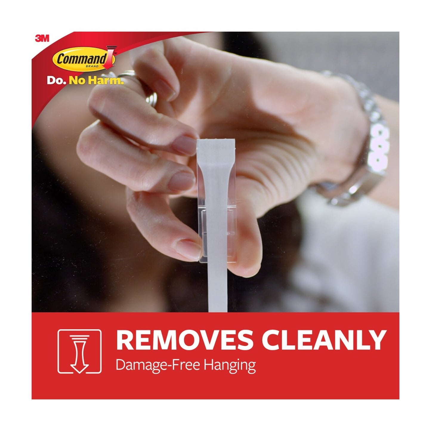 Command Medium Utility Hooks, White, Damage Free Organizing, 8 Hooks and 16 Command Strips
