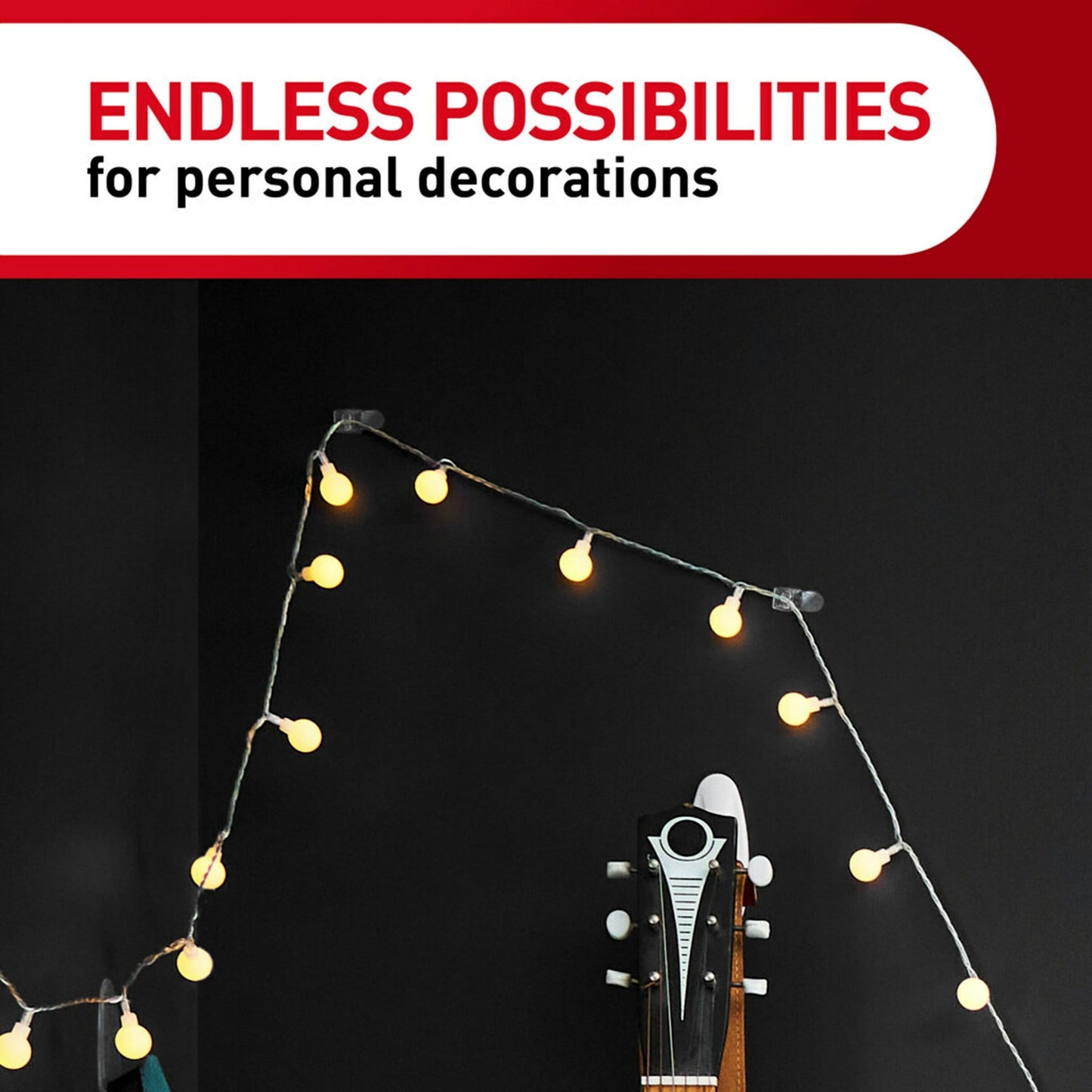 Command Mini Wall Hooks, Clear, Damage Free Decorating, 18 Hooks and 24 Command Strips